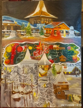 ΠΛΟΥΜΙΣΤΟ ROVANIEMI! !!  ! 